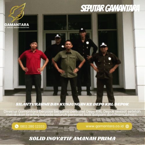 Kehormatan dan Kebanggaan dalam Pelayanan: GAMANTARA Gelar Briefing dan Diskusi Bersama Tim Satpam & Pramubakti Depo KRL Depok