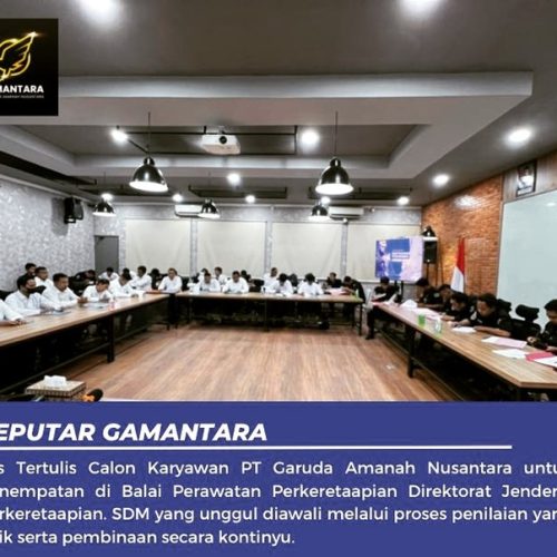 PT Garuda Amanah Nusantara Gelar Tes Tertulis dan Wawancara Guna Rekrut SDM Berkualitas dan Profesional