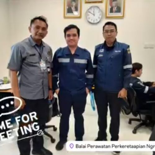 Komitmen Continual Improvement: GAMANTARA Gelar Rapat Evaluasi dan Koordinasi Bulanan di Balai Perawatan Perkeretaapian Ngrombo
