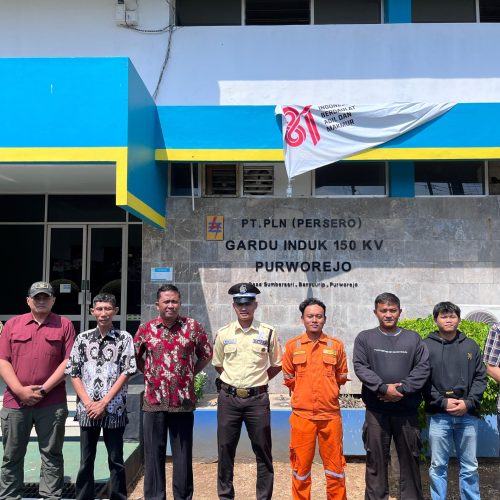 DUKUNG PENERAPAN SMP, GAMANTARA PERKUAT PENGAMANAN PLN UPT SALATIGA